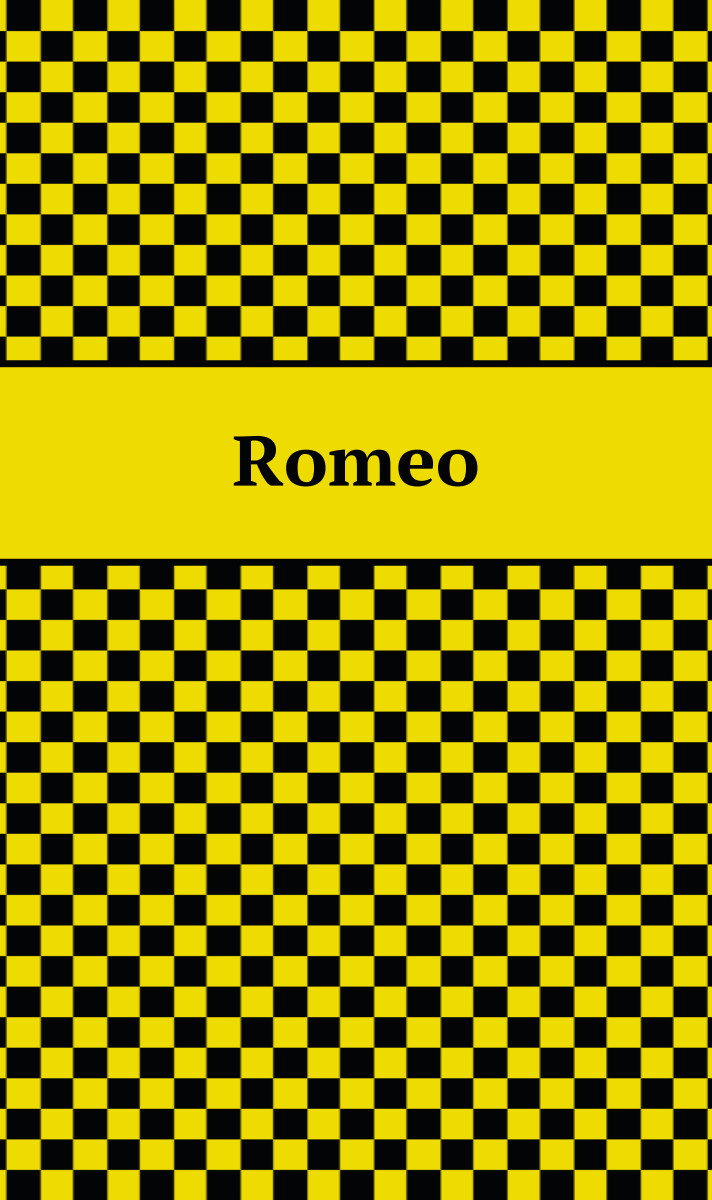 Romeo Cot Blanket - Yellow/Black