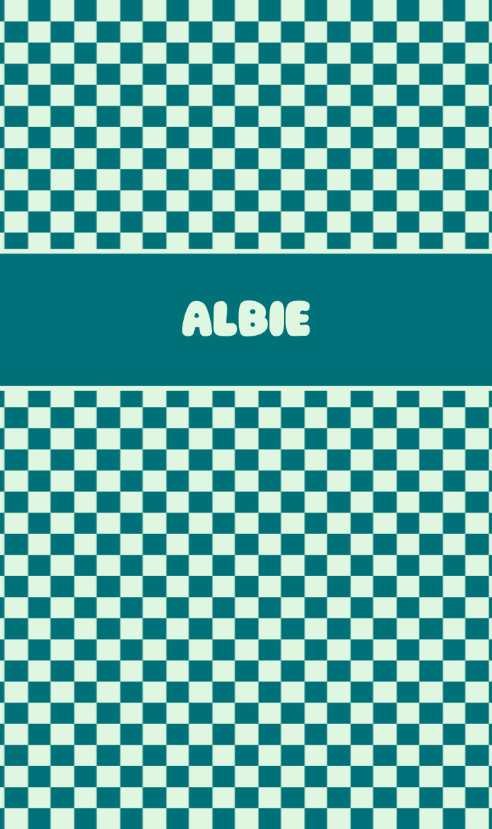 Albie Cot Blanket - Teal/Mint