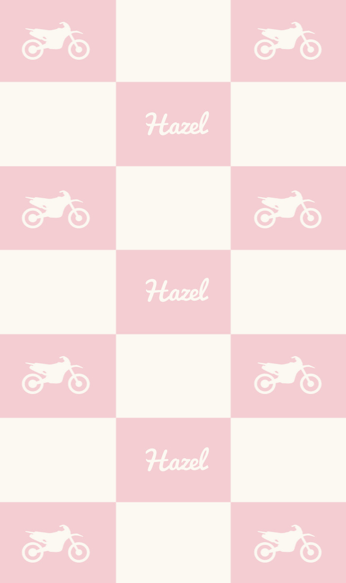 Hazel Cot Blanket - Pastel-Pink/Eggshell Perfect Condition