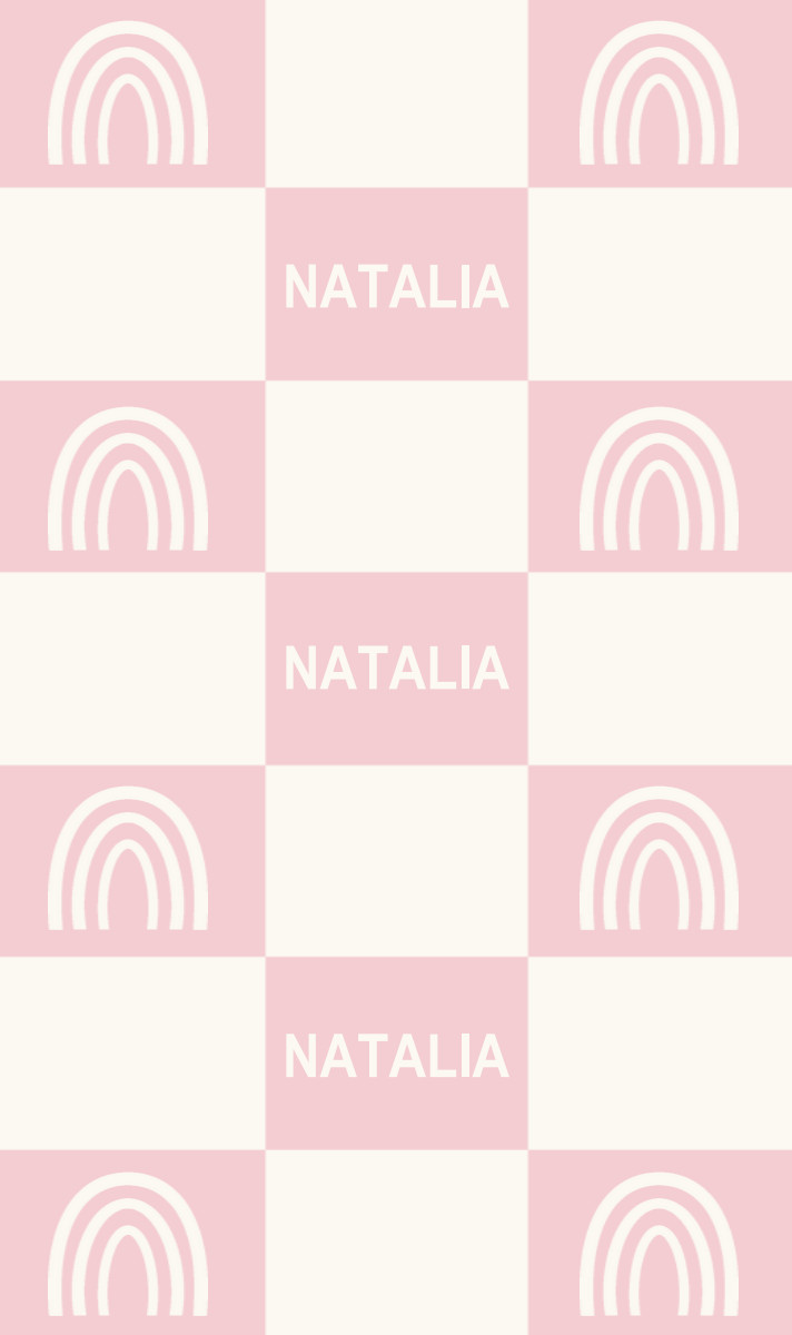 Natalia Cot Blanket - Pastel Pink/Eggshell