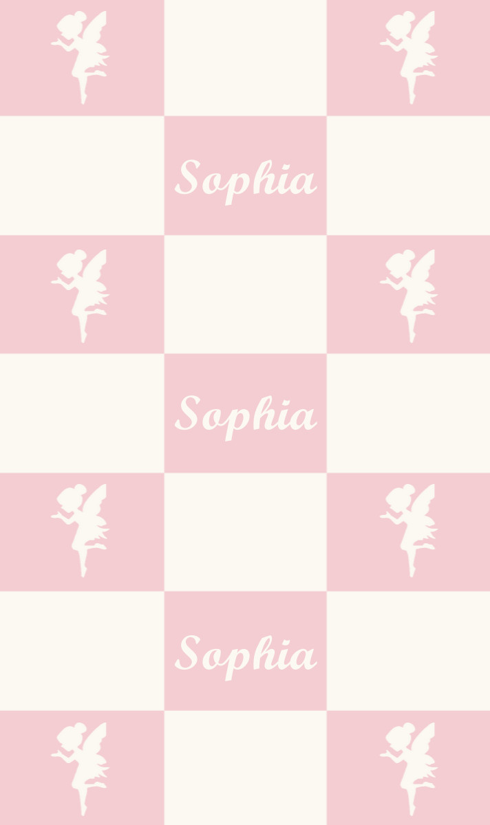 Sophia Cot Blanket - Pastel-Pink/Eggshell with Minor Defects