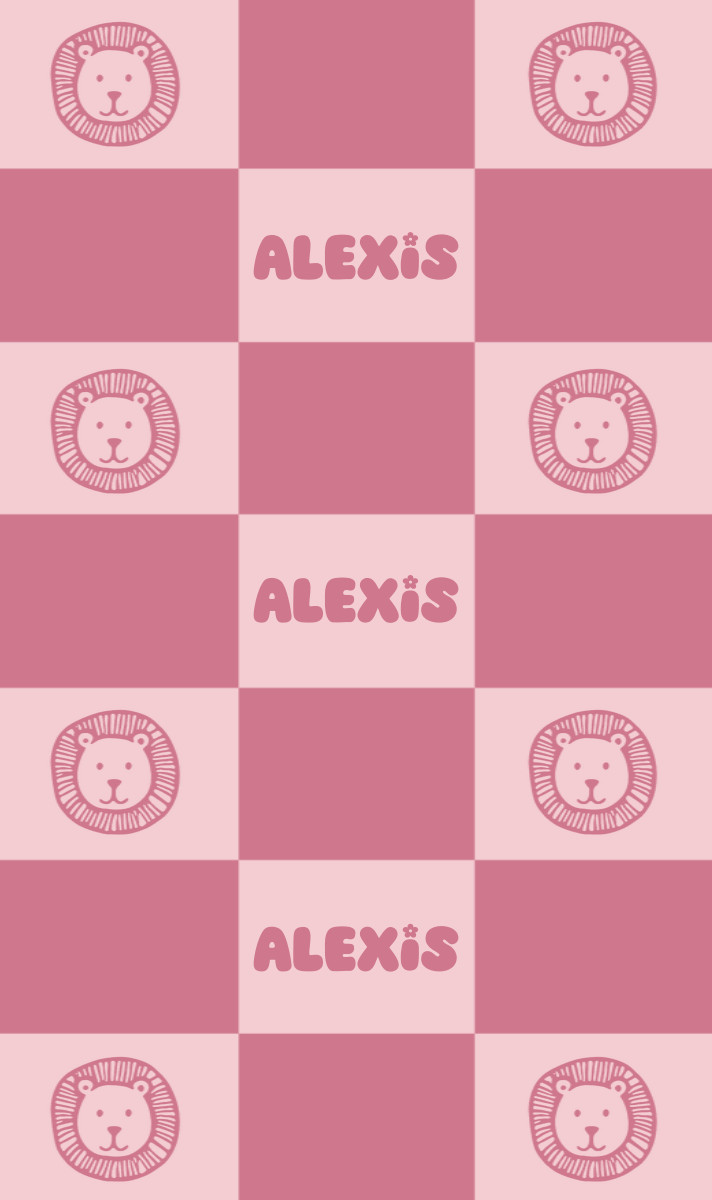 Alexis Cot Blanket - Pastel-Pink/Rose Perfect Condition