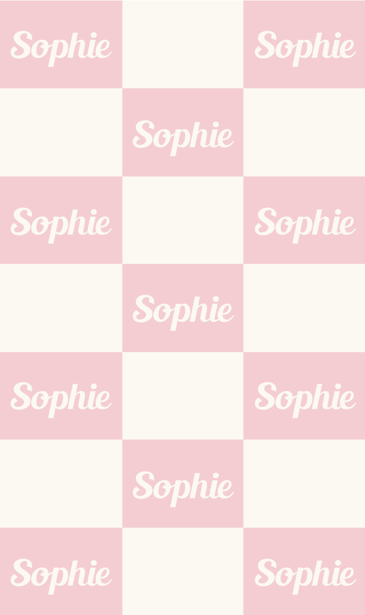 Sophie Bassinet Blanket - Pastel-Pink/Eggshell with Minor Defects