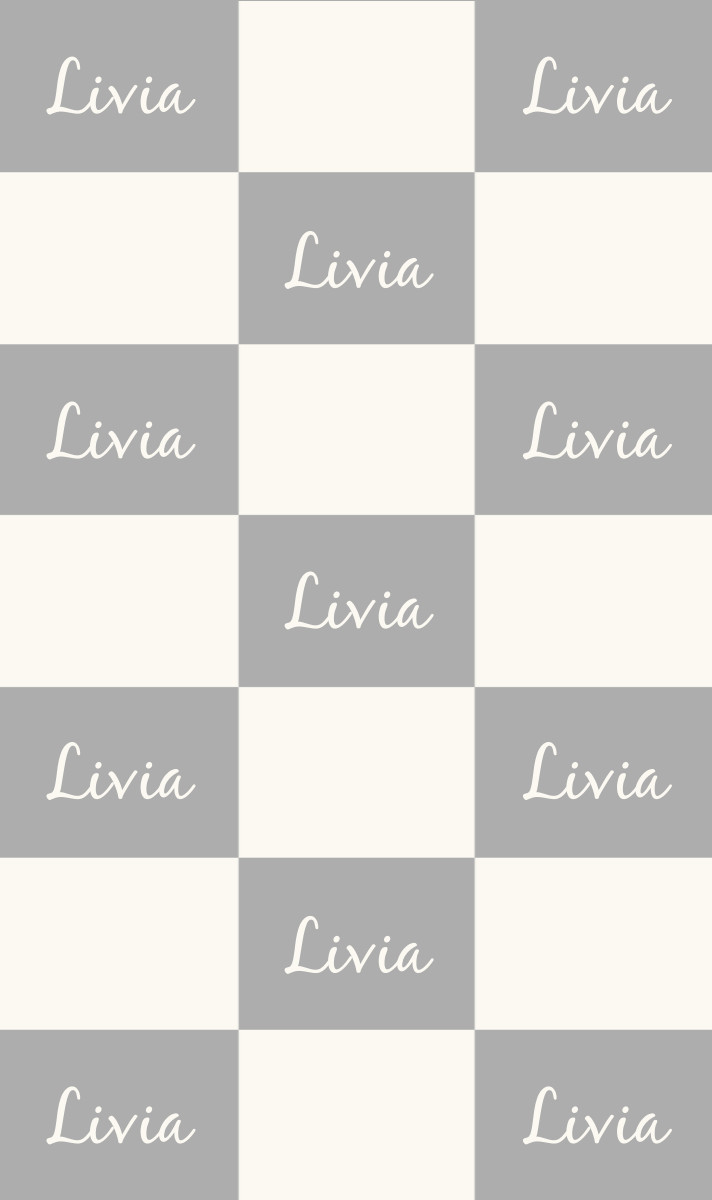 Livia Cot Blanket - Pewter/Eggshell