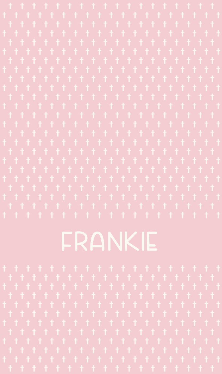 Frankie Cot Blanket - Pastel-Pink /Eggshell Perfect Condition