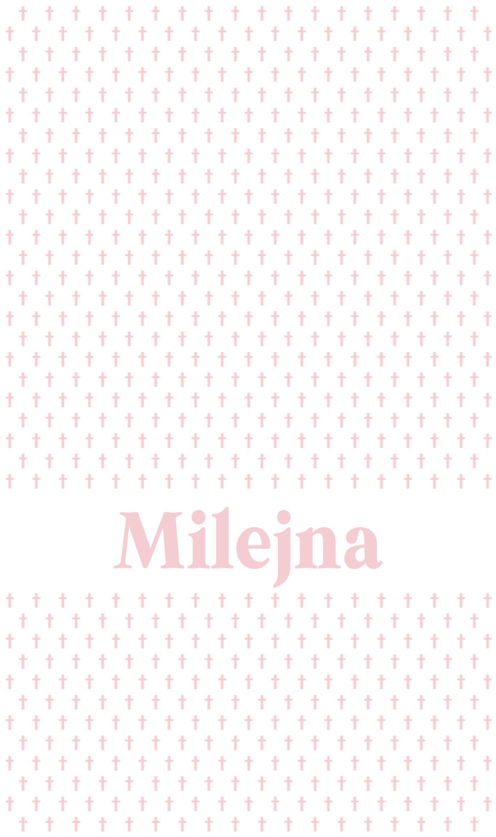 Milejna Cot Blanket - White/Pastel Pink
