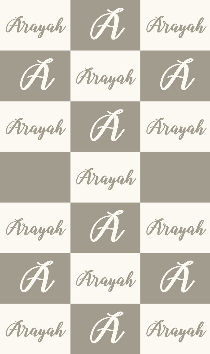 Arayah Cot Blanket – Eggshell/Beige Perfect Condition