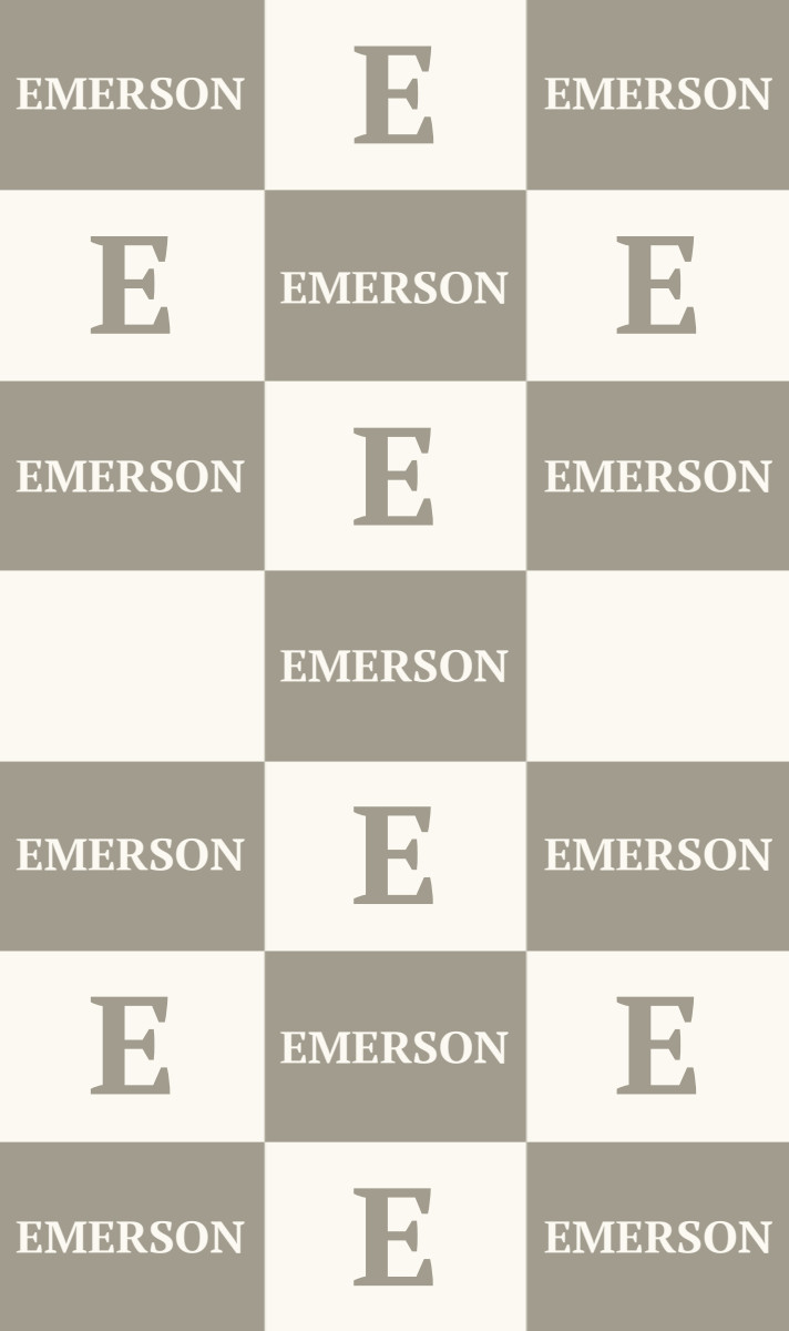 EMERSON Cot Blanket - Beige/Eggshell