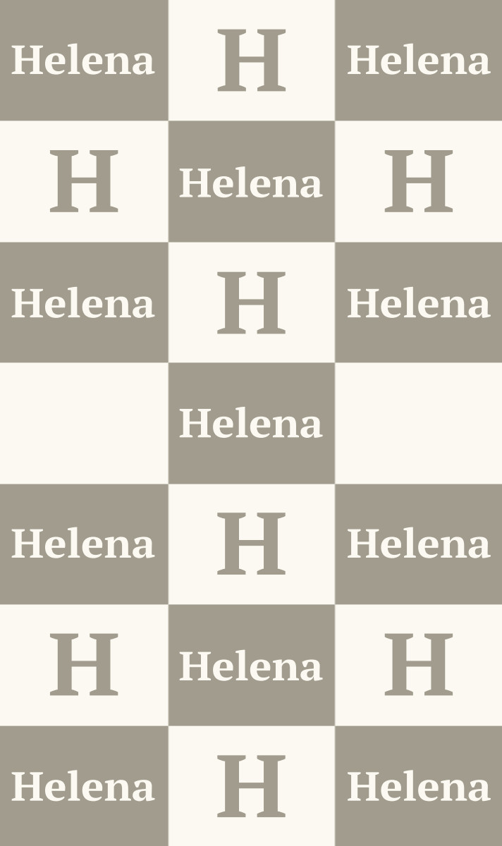 Helena Cot Blanket - Beige/Eggshell
