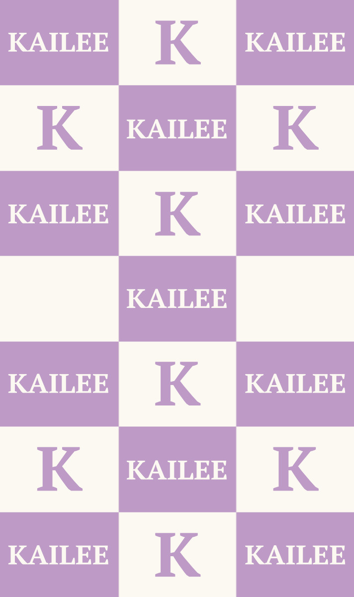 Kailee Cot Blanket - Lavender/Eggshell