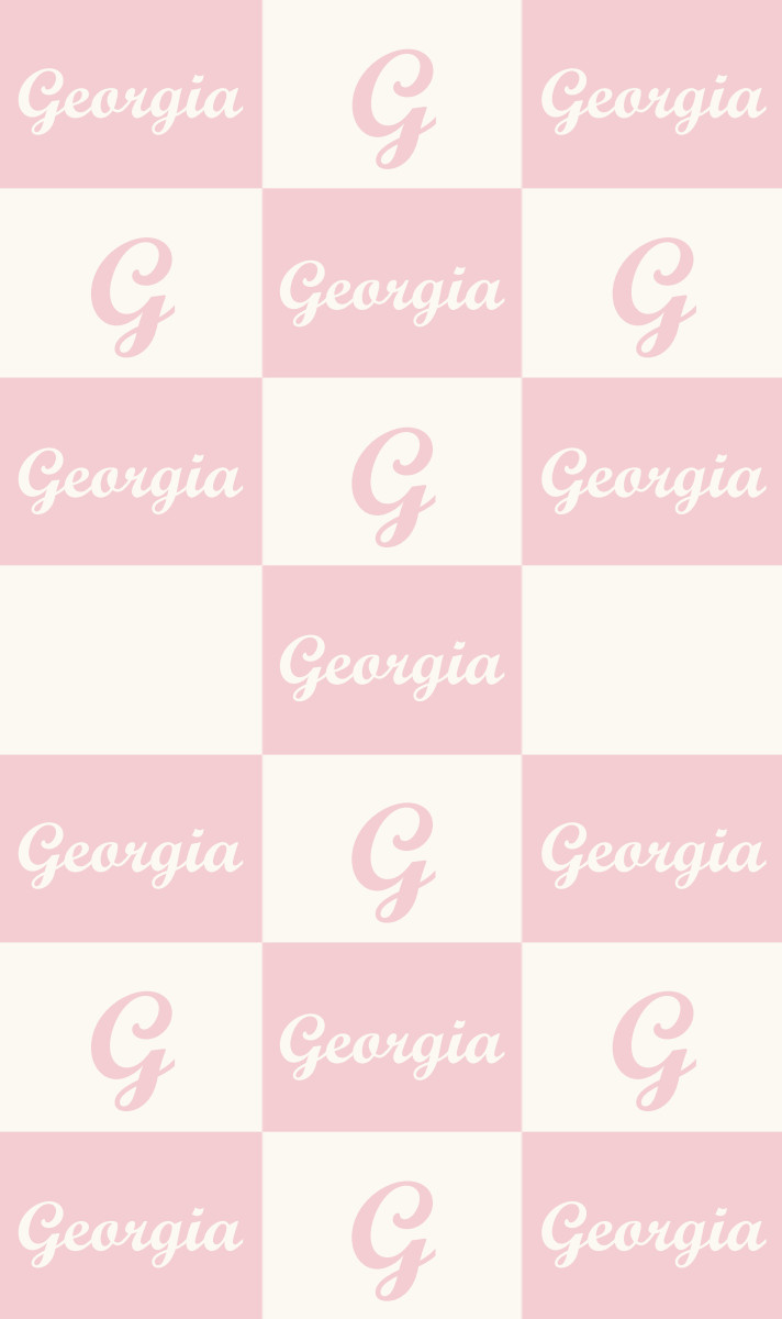Georgia Cot Blanket - Pastel Pink/Eggshell