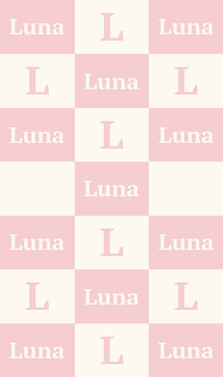 Luna Cot Blanket - Pastel-Pink/Eggshell