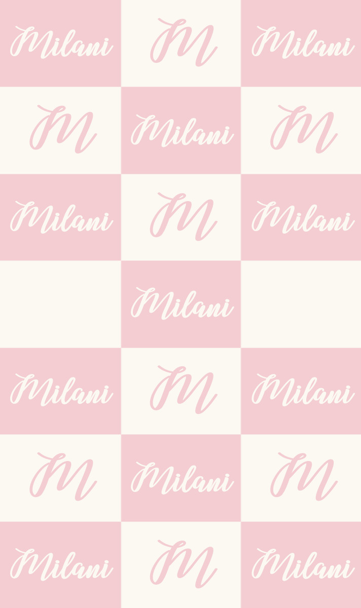 Milani Cot Blanket - Pastel Pink/Eggshell