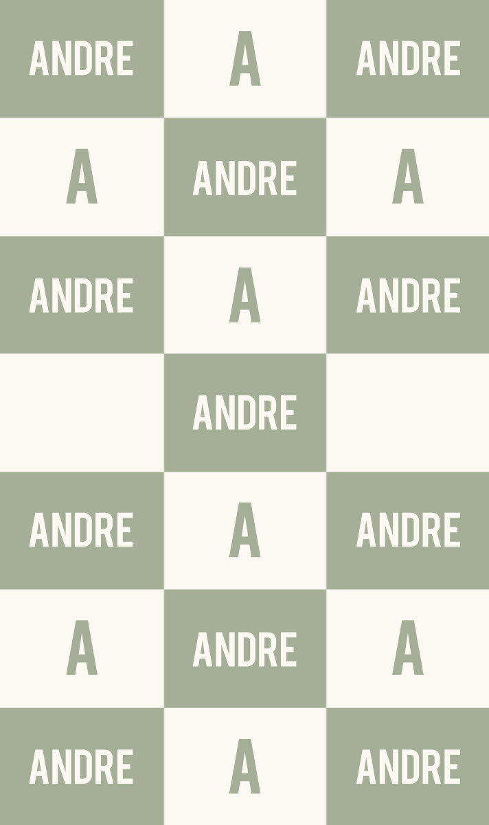 ANDRE Cot Blanket - Sage/Eggshell