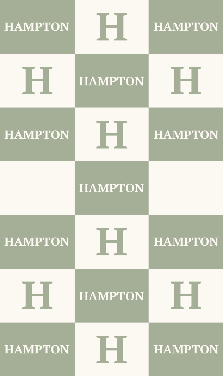 Hampton Cot Blanket - Sage/Eggshell