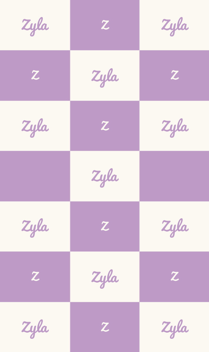 Zyla Cot Blanket - Lavender/Eggshell