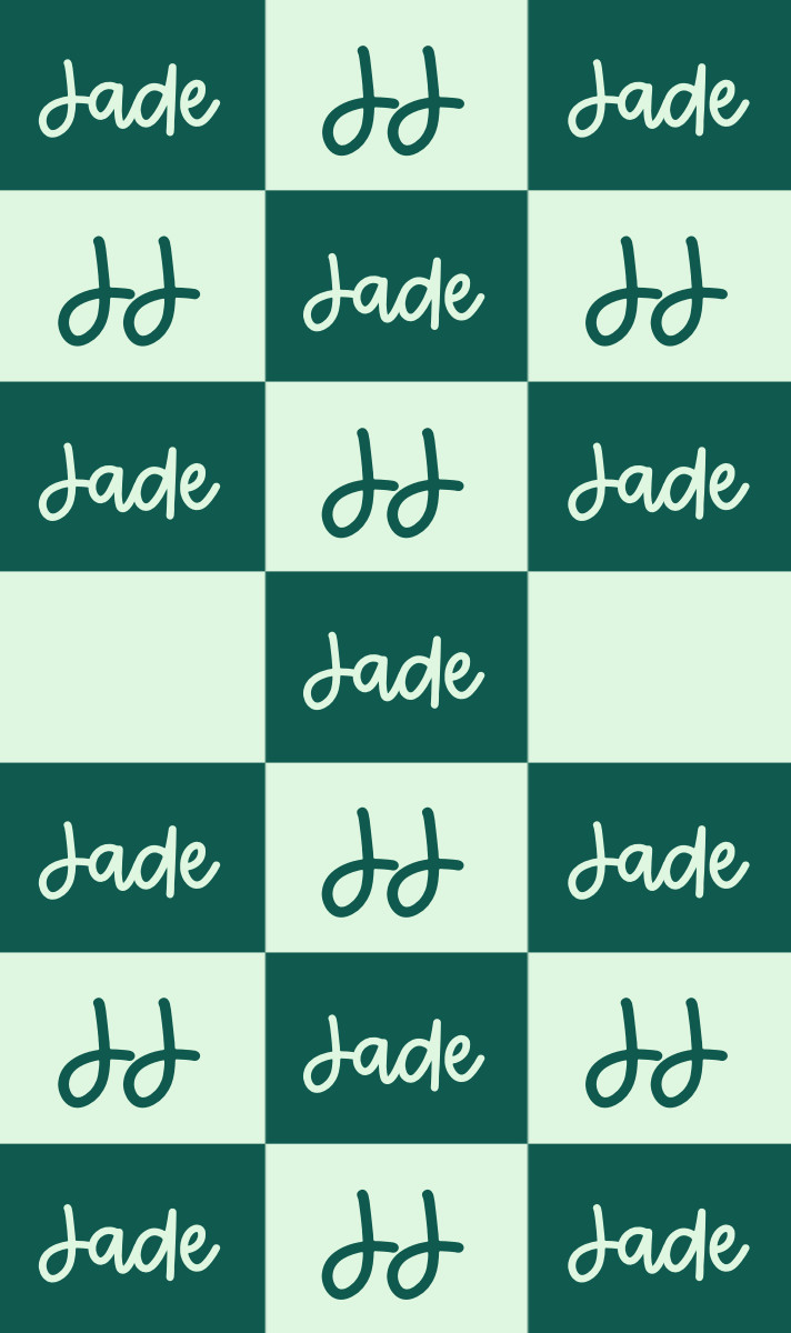 Jade Cot Blanket - Forest Green/Mint
