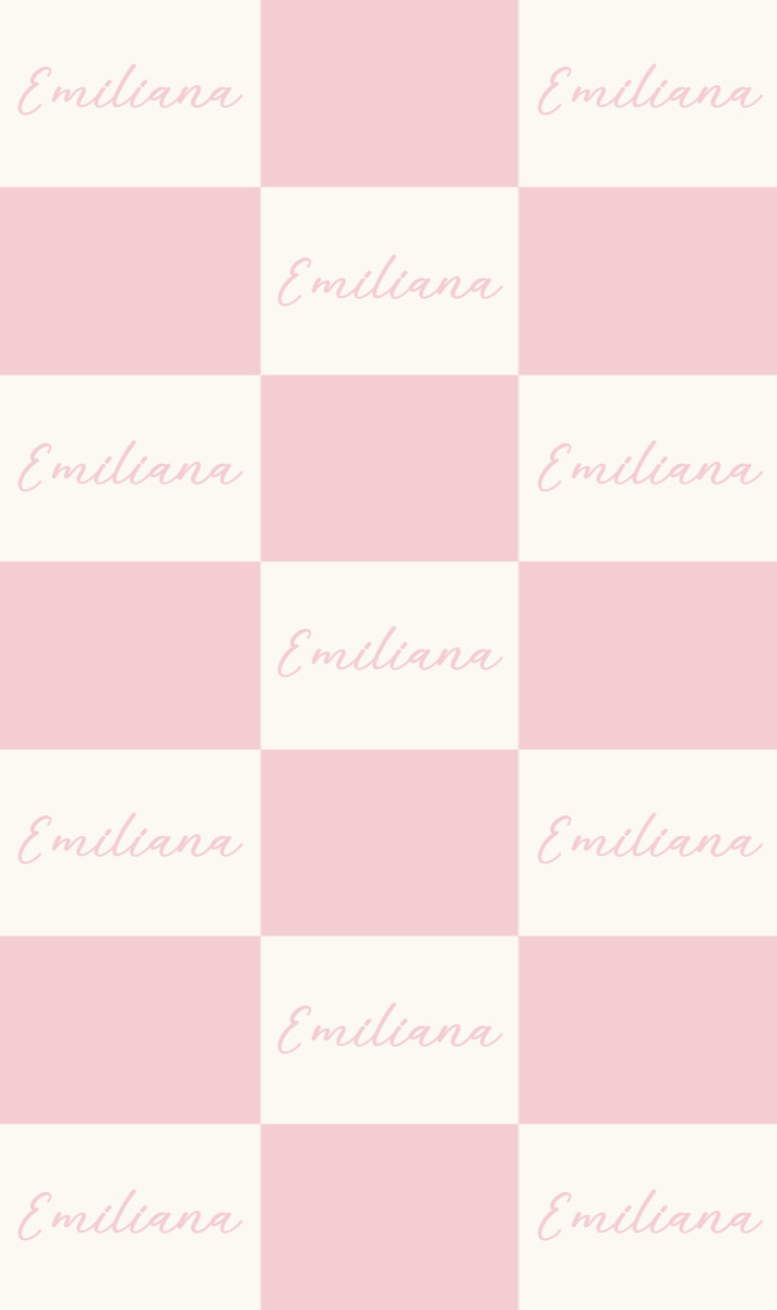 Emiliana Cot Blanket - Eggshell/Pastel Pink