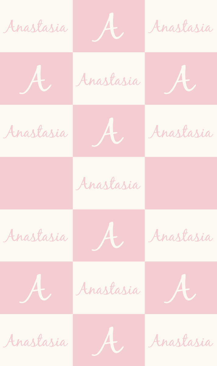 Anastasia Cot Blanket - Eggshell/Pastel Pink