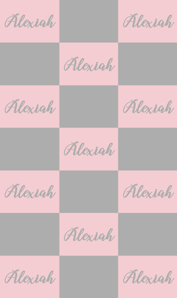 Alexiah Cot Blanket - Pastel Pink/Pewter