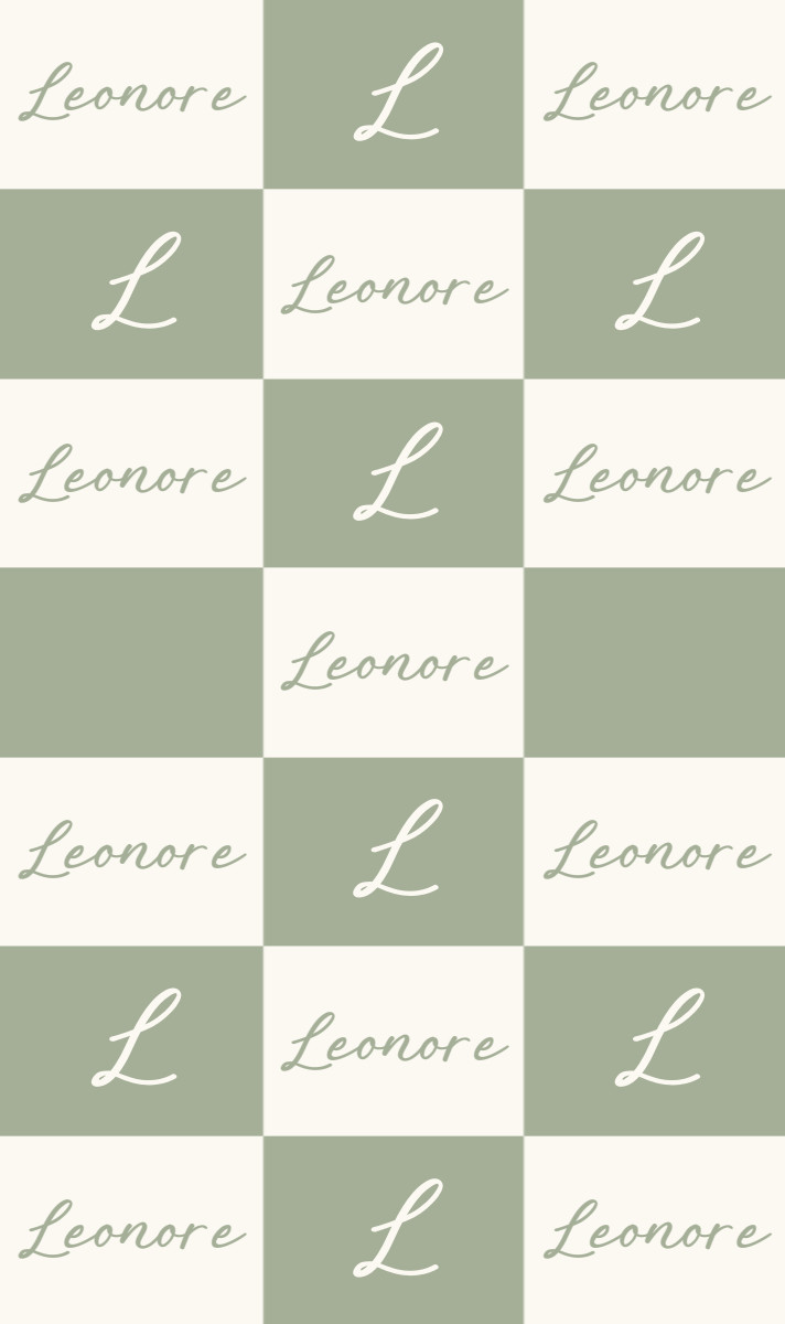 Leonore Cot Blanket - Eggshell/Sage