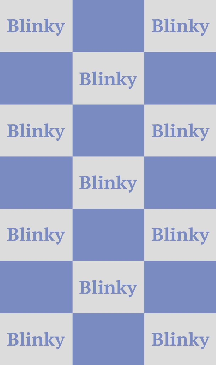 Blinky Cot Blanket - Fog/Seamist