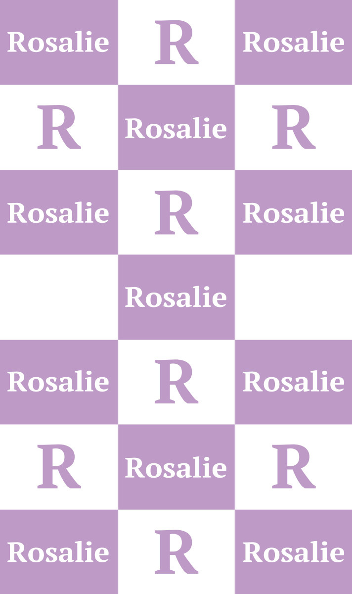 Rosalie Cot Blanket - Lavender/White Perfect Condition