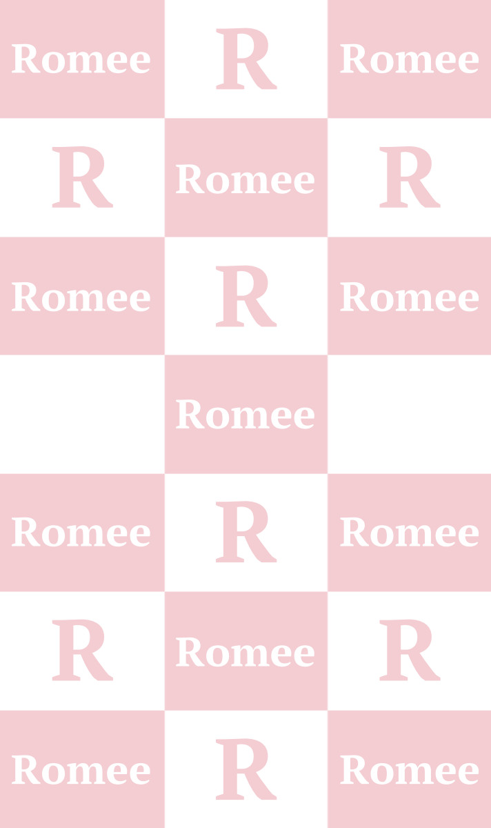 Romee Cot Blanket - Pastel Pink/White
