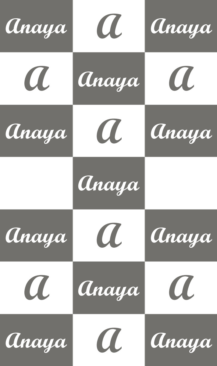 Anaya Cot Blanket - Slate/White