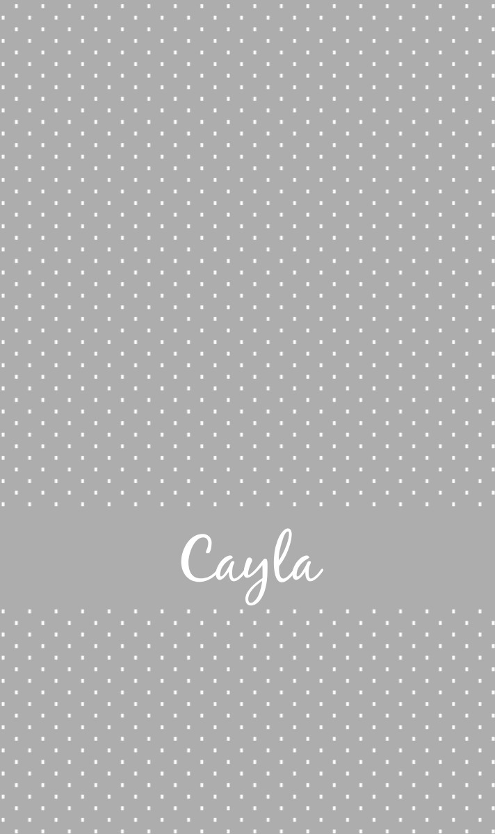 Cayla Cot Blanket - Pewter/White