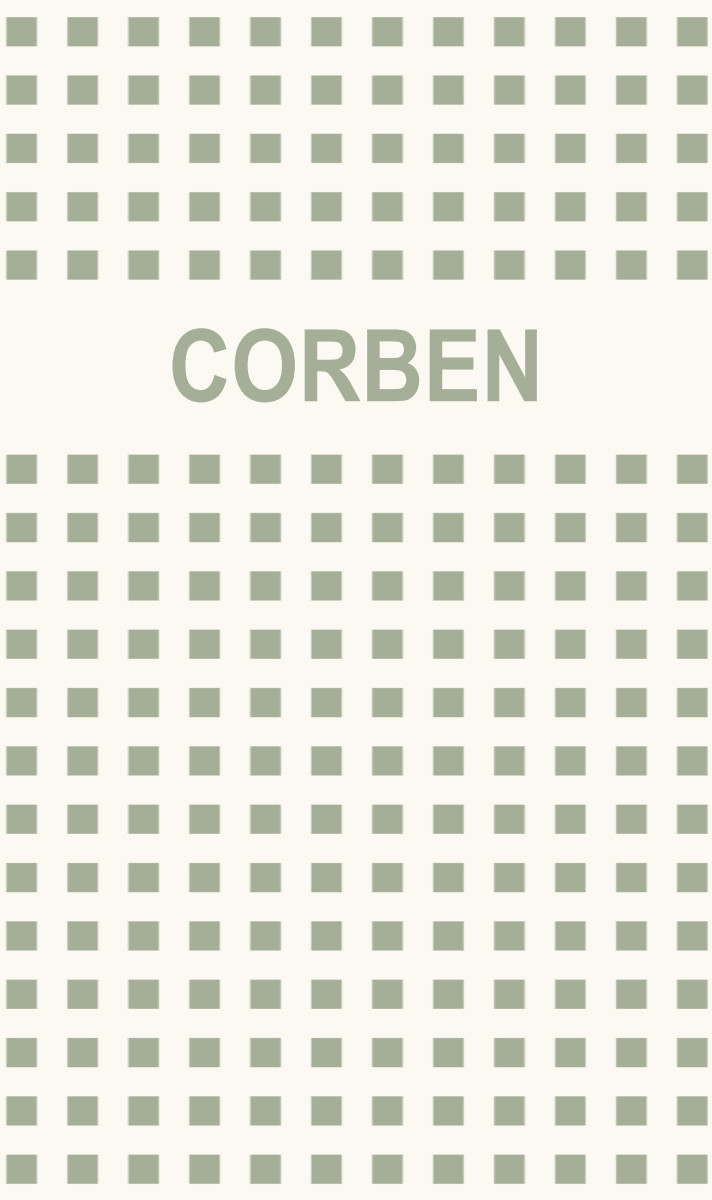 Corben Cot Blanket - Eggshell/Sage with Minor Defects