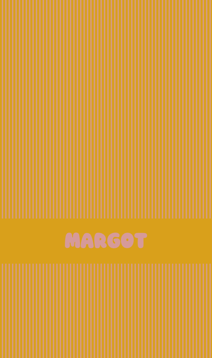 Margot Cot Blanket - Mustard/Blush