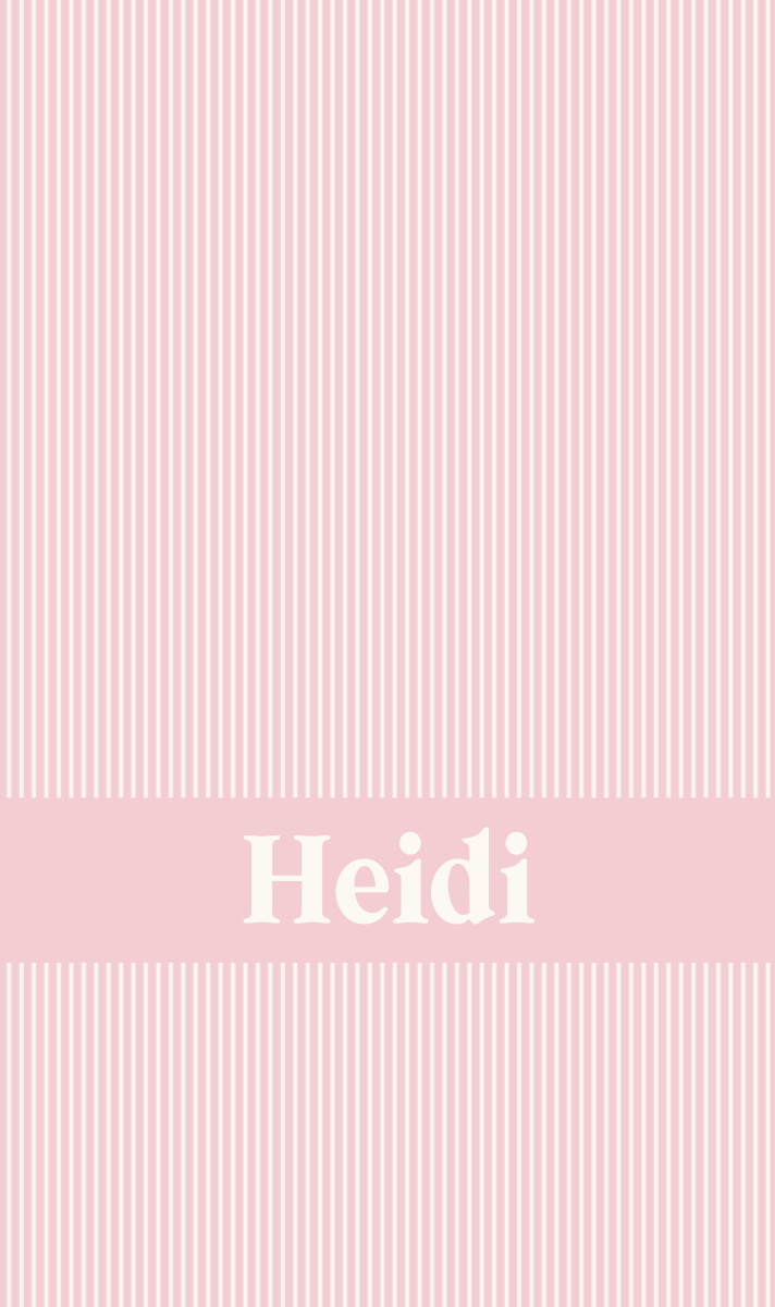 Heidi Cot Blanket - Pastel Pink/Eggshell
