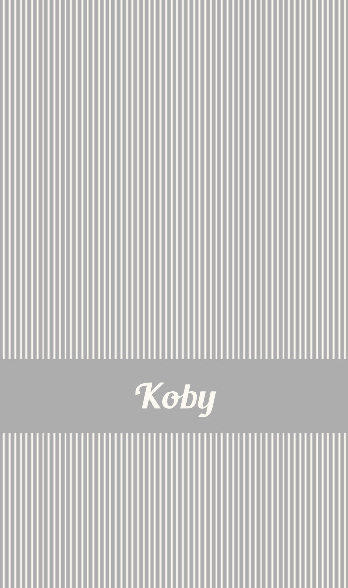 Koby Cot Blanket - Pewter/Eggshell