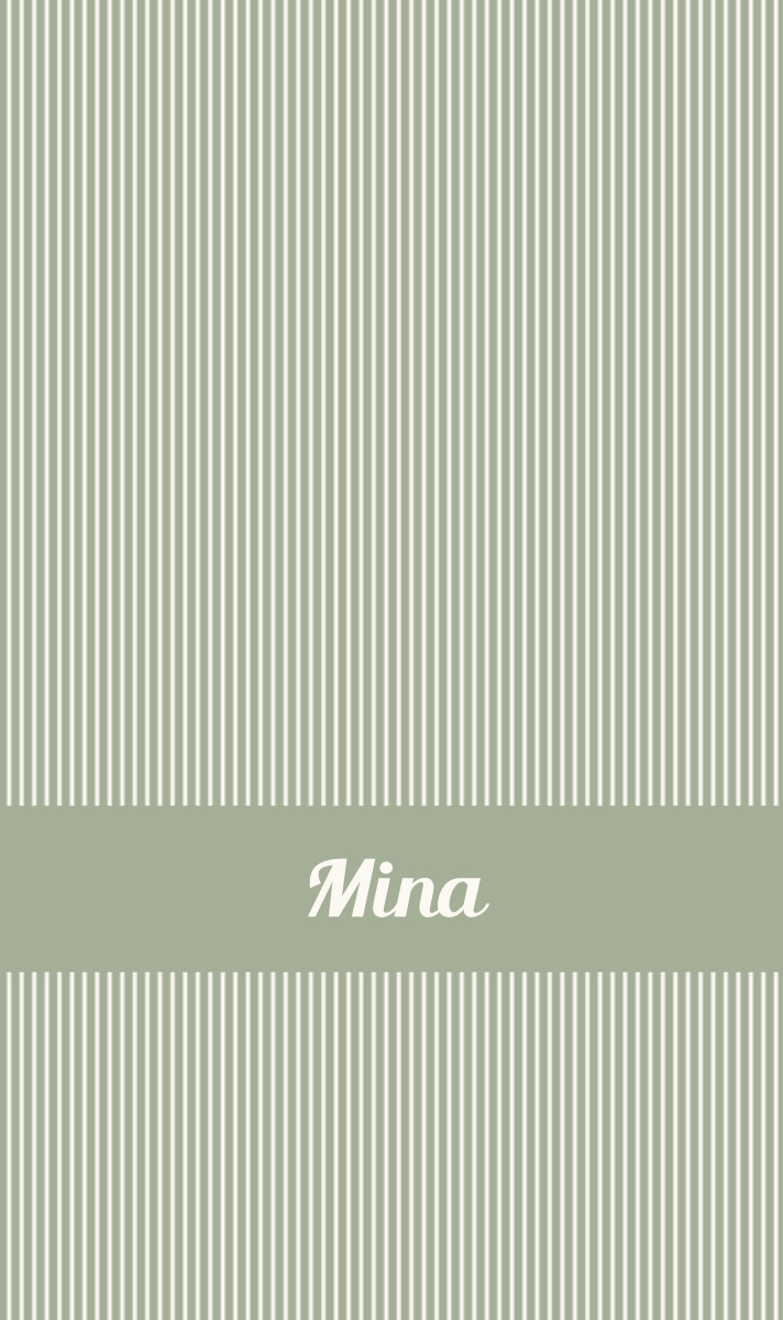 Mina Cot Blanket - Sage/Eggshell