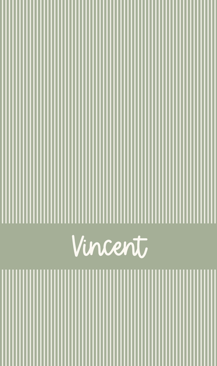 Vincent Cot Blanket - Sage/Eggshell