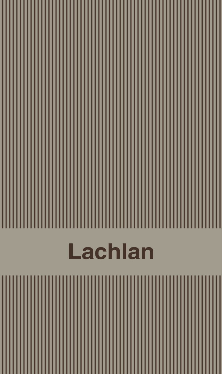 Lachlan Cot Blanket - Beige/Espresso Perfect Condition