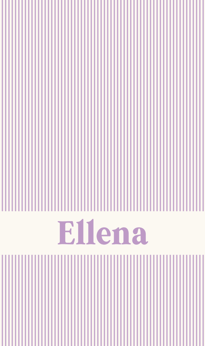 Ellena Cot Blanket – Eggshell/Lavender Perfect Condition