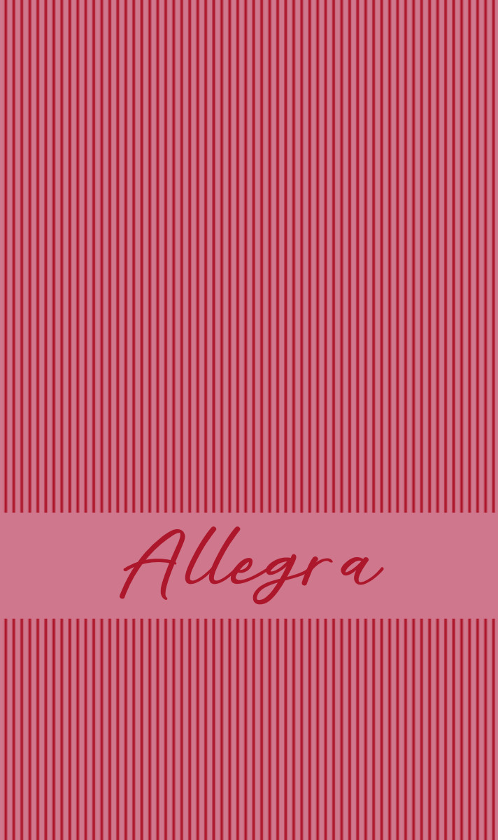 Allegra Cot Blanket - Rose/Ruby