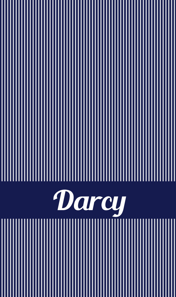 Darcy Cot Blanket - Navy/White Perfect Condition