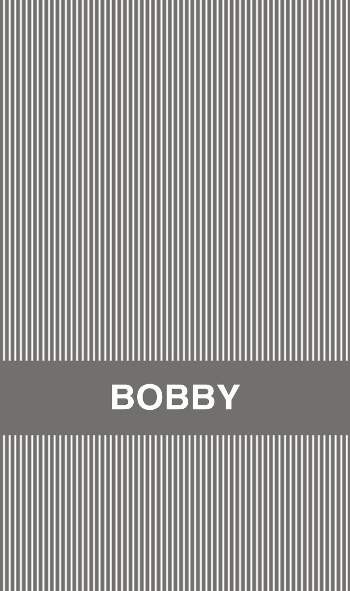 Bobby Cot Blanket - Slate/White