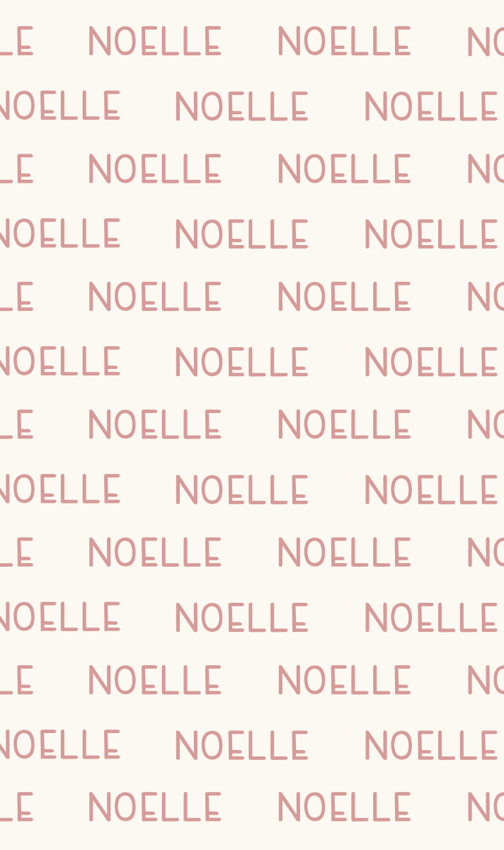 Noelle Cot Blanket - Eggshell/Blush Perfect Condition