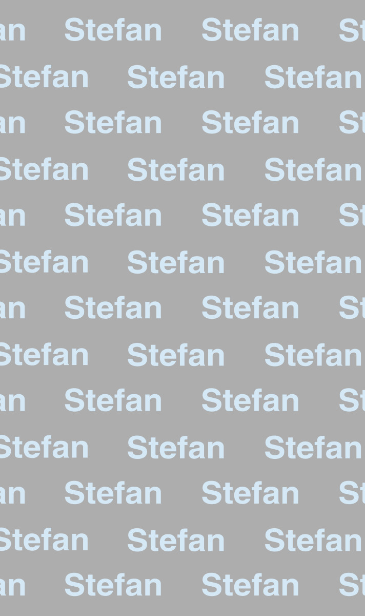 Stefan Cot Blanket - Pewter/Ice Blue