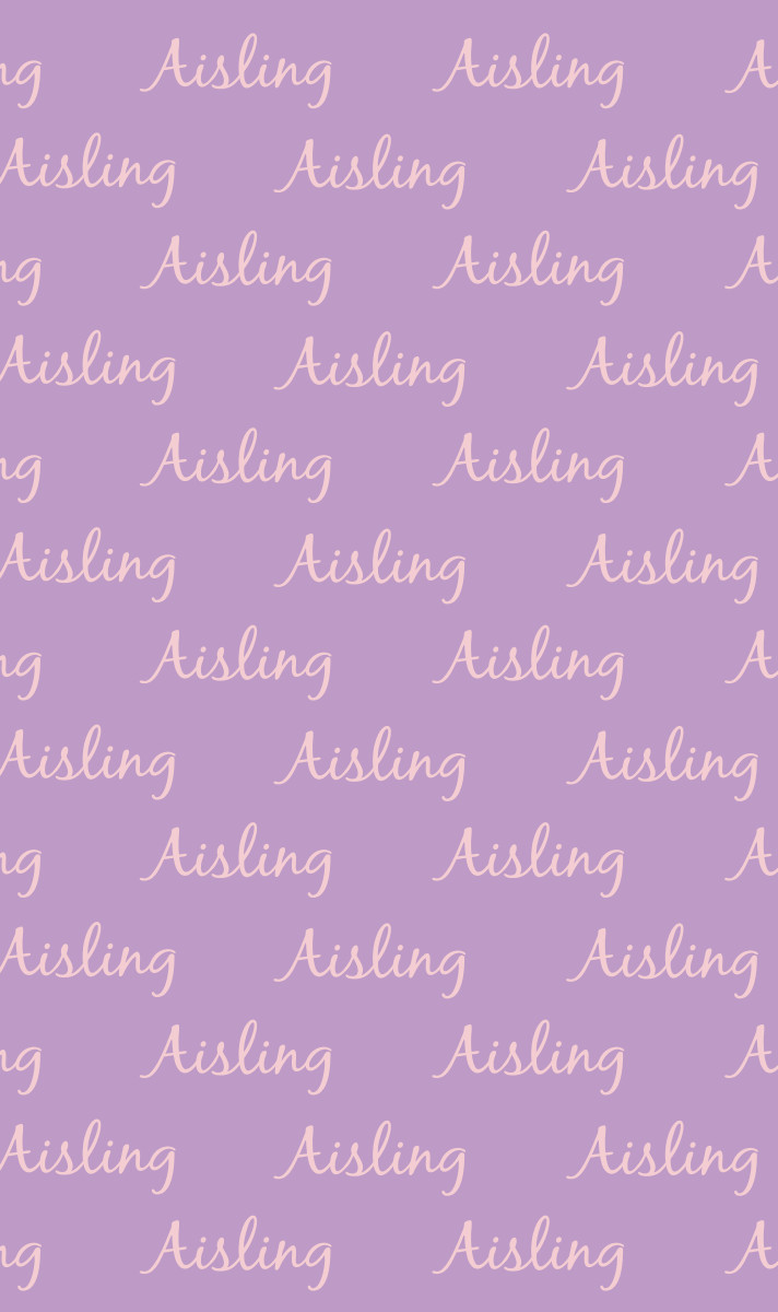 Aisling Cot Blanket - Lavender/Pastel-Pink Perfect Condition