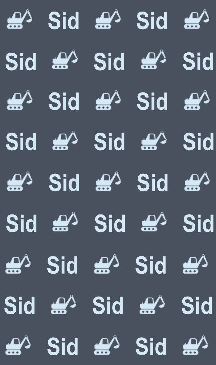 Sid Cot Blanket - Steel/Ice Blue