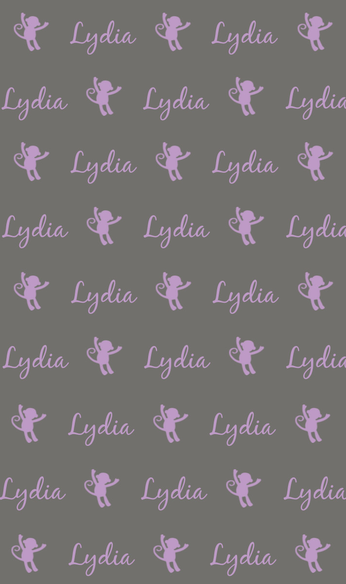 Lydia Cot Blanket - Slate/Lavender