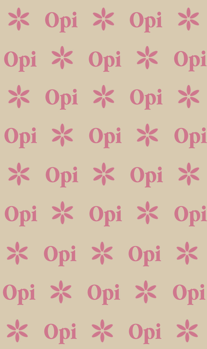 Opi Cot Blanket - Oat/Rose