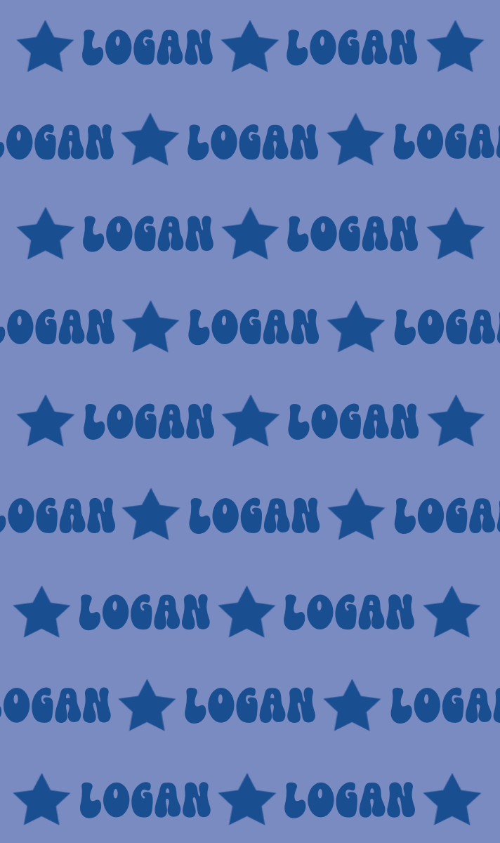 Logan Cot Blanket - Seamist/Royal-Blue with Minor Defects