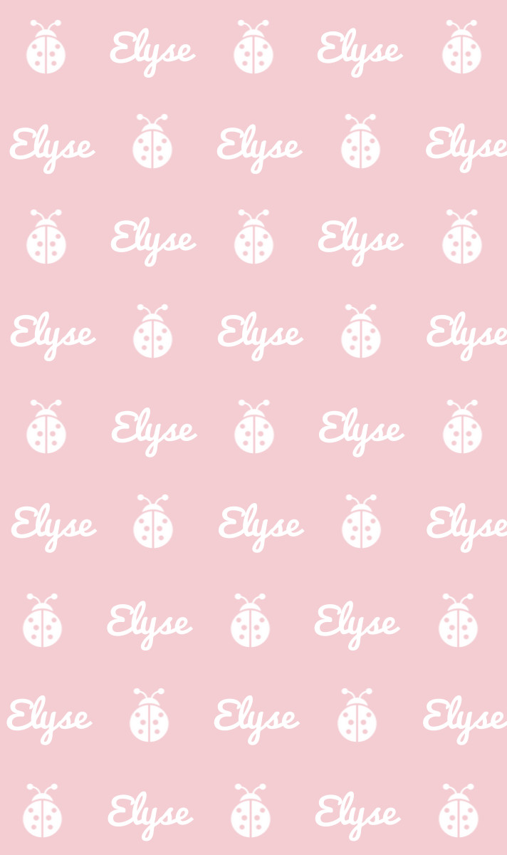 Elyse Cot Blanket - Pastel Pink/White
