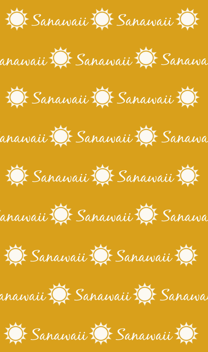 Sanawaii Cot Blanket - Mustard/Eggshell